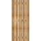 Ekena Millwork Spaced Board-n-Batten Shutters, Rough Sawn Western Red Cedar, 28 7/8W x 67H, PR RBS06S29X067RWR - alternate 2